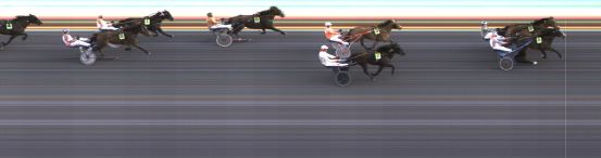 Målfoto for løp 9 på bane KL den 09.05.2024