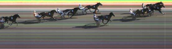 Målfoto for løp 2 på bane KL den 05.06.2024