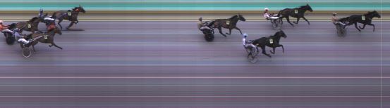 Målfoto for løp 9 på bane KL den 15.06.2024