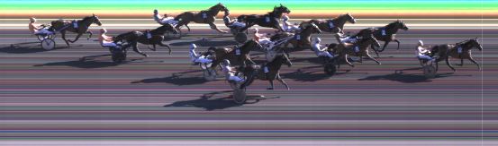 Målfoto for løp 2 på bane KL den 27.06.2024