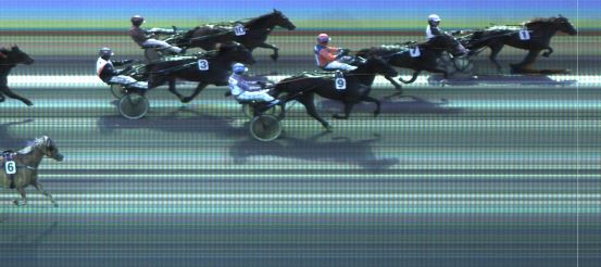 Målfoto for løp 5 på bane KL den 15.08.2024