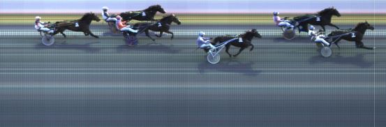 Målfoto for løp 6 på bane KL den 04.09.2024