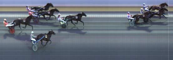 Målfoto for løp 7 på bane KL den 04.09.2024