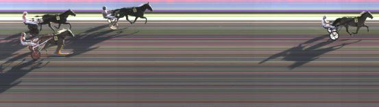 Målfoto for løp 1 på bane KL den 26.09.2024