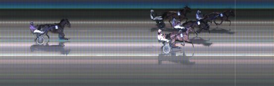 Målfoto for løp 2 på bane KL den 10.10.2024