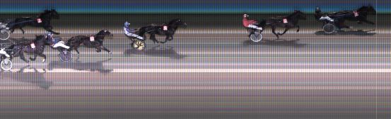 Målfoto for løp 3 på bane KL den 10.10.2024