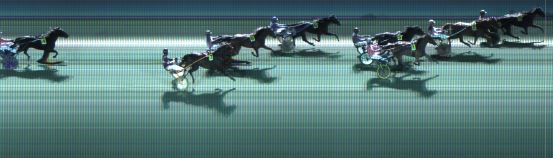 Målfoto for løp 1 på bane KL den 21.10.2024