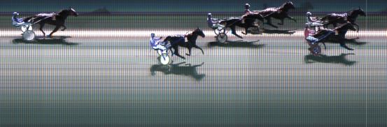 Målfoto for løp 3 på bane KL den 21.10.2024