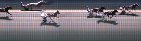 Målfoto for løp 6 på bane KL den 21.10.2024