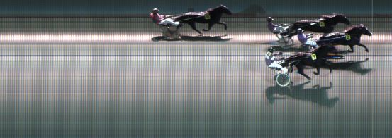 Målfoto for løp 1 på bane KL den 30.10.2024