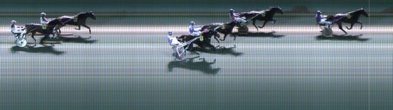 Målfoto for løp 1 på bane KL den 18.11.2024