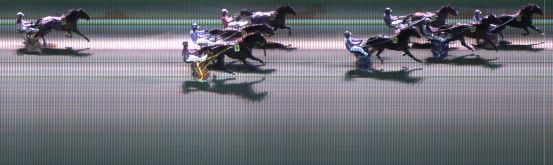 Målfoto for løp 1 på bane KL den 12.12.2024