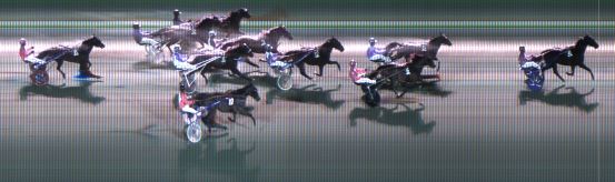 Målfoto for løp 6 på bane KL den 12.12.2024