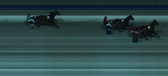 Målfoto for løp 5 på bane HA den 12.01.2014