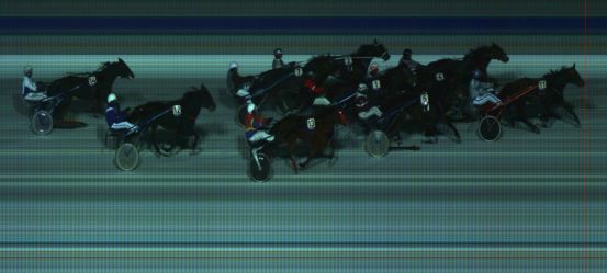 Målfoto for løp 7 på bane HA den 12.01.2014