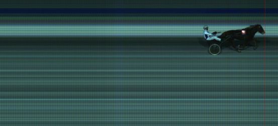 Målfoto for løp 3 på bane HA den 26.01.2014