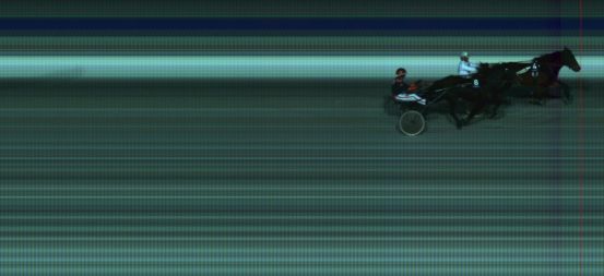 Målfoto for løp 6 på bane HA den 09.02.2014