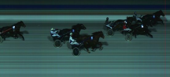 Målfoto for løp 2 på bane HA den 23.02.2014