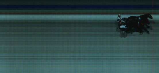 Målfoto for løp 6 på bane HA den 23.02.2014