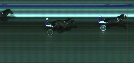 Målfoto for løp 6 på bane HA den 09.03.2014