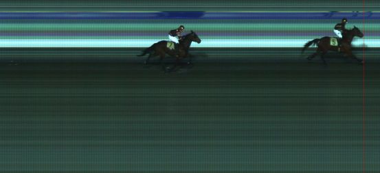 Målfoto for løp 7 på bane HA den 09.03.2014