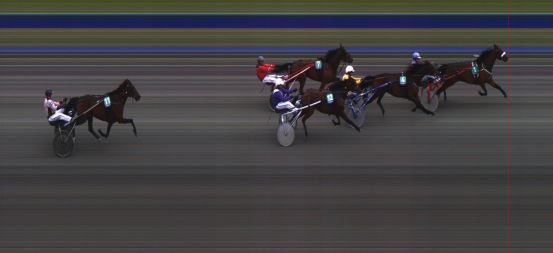 Målfoto for løp 4 på bane HA den 08.06.2014