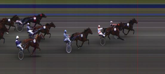 Målfoto for løp 5 på bane HA den 08.06.2014