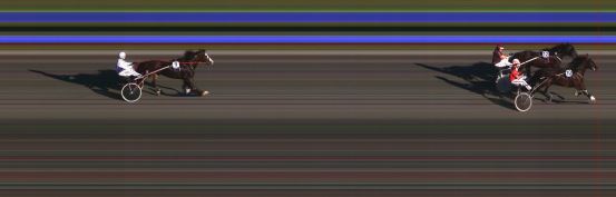 Målfoto for løp 5 på bane HA den 13.07.2014