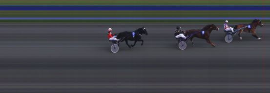 Målfoto for løp 2 på bane HA den 03.08.2014