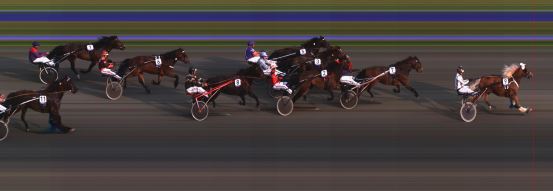 Målfoto for løp 5 på bane HA den 03.08.2014