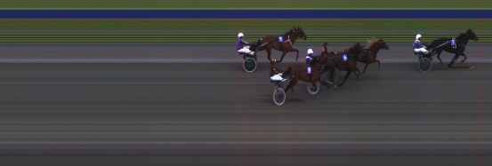 Målfoto for løp 2 på bane HA den 16.08.2014