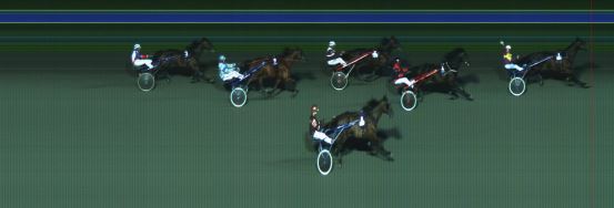 Målfoto for løp 6 på bane HA den 07.09.2014