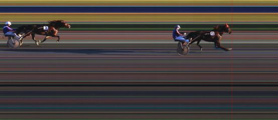 Målfoto for løp 5 på bane HA den 05.10.2014