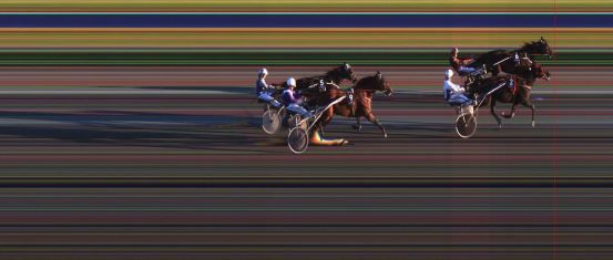 Målfoto for løp 6 på bane HA den 05.10.2014