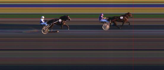 Målfoto for løp 7 på bane HA den 05.10.2014