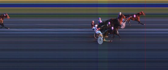 Målfoto for løp 8 på bane HA den 05.10.2014