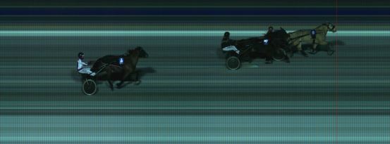 Målfoto for løp 2 på bane HA den 21.12.2014