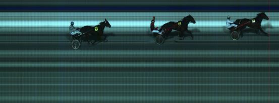 Målfoto for løp 1 på bane HA den 15.02.2015