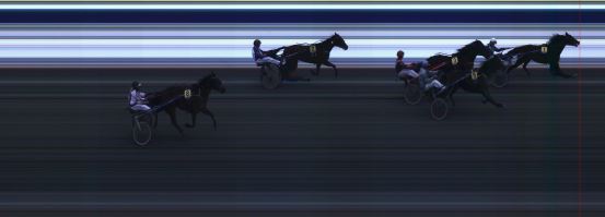 Målfoto for løp 1 på bane HA den 29.03.2015