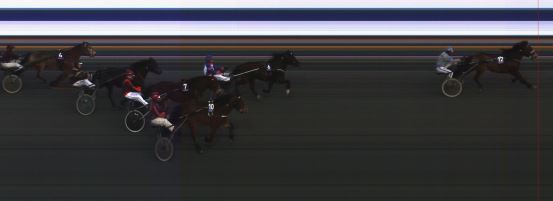 Målfoto for løp 6 på bane HA den 11.04.2015