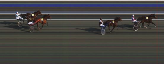 Målfoto for løp 1 på bane HA den 02.05.2015