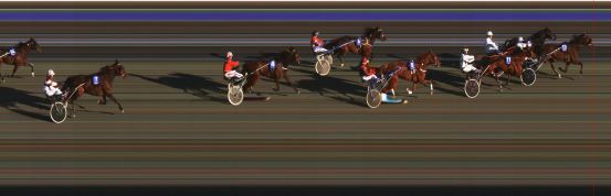 Målfoto for løp 2 på bane HA den 02.05.2015