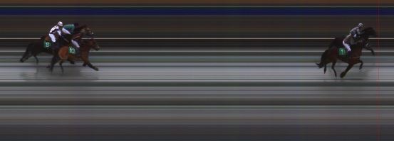 Målfoto for løp 8 på bane HA den 09.05.2015