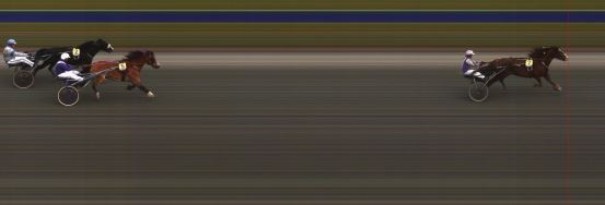 Målfoto for løp 1 på bane HA den 14.06.2015