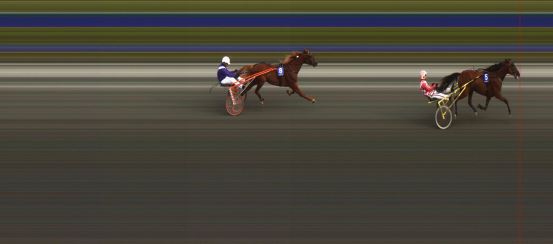 Målfoto for løp 2 på bane HA den 11.07.2015