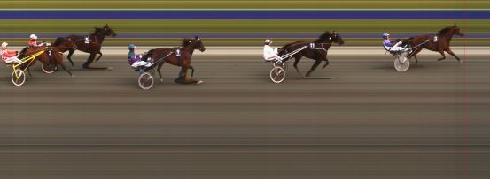 Målfoto for løp 6 på bane HA den 11.07.2015