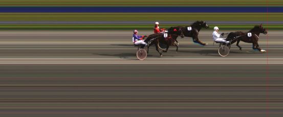 Målfoto for løp 5 på bane HA den 26.07.2015