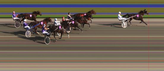 Målfoto for løp 8 på bane HA den 26.07.2015