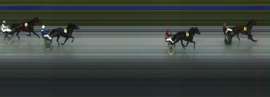 Målfoto for løp 1 på bane HA den 05.09.2015