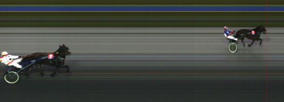 Målfoto for løp 3 på bane HA den 05.09.2015